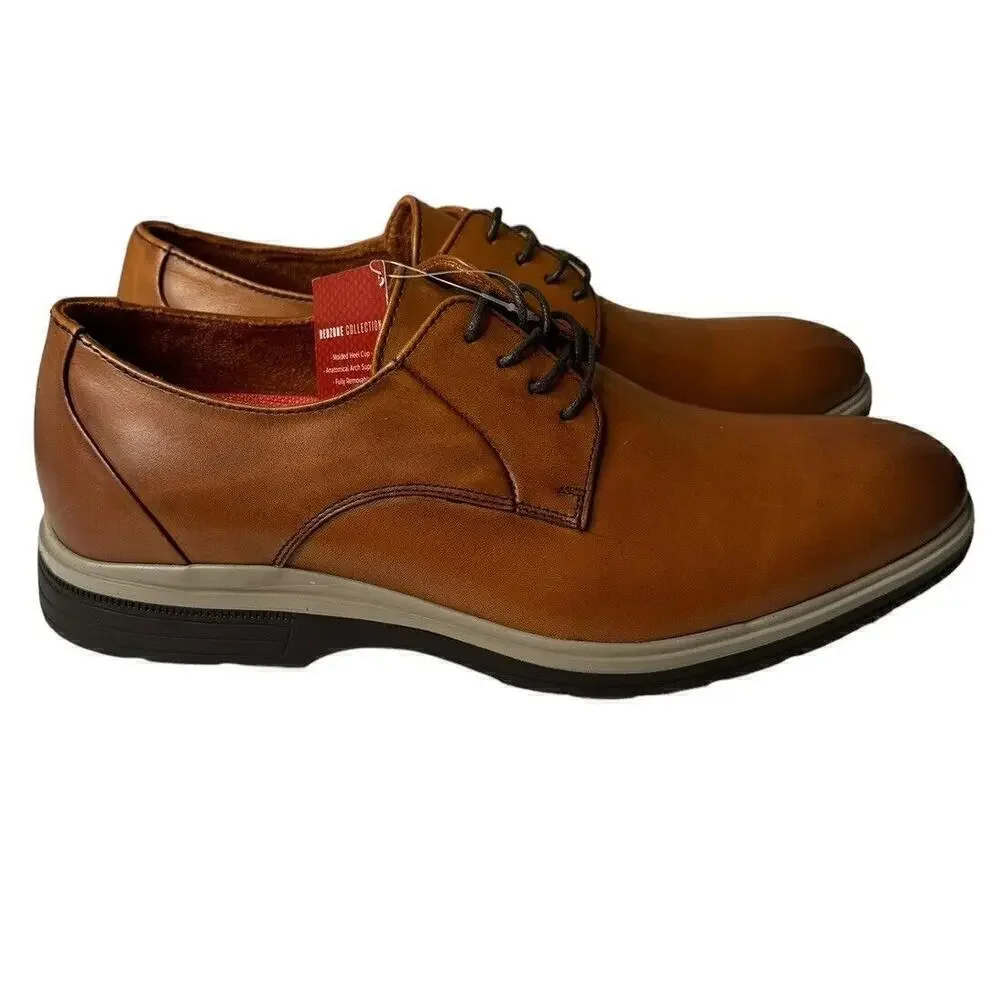 Stacy Adams NEW Tayson Lace-Up Oxford Size 9M Sienna Smooth 25522-243